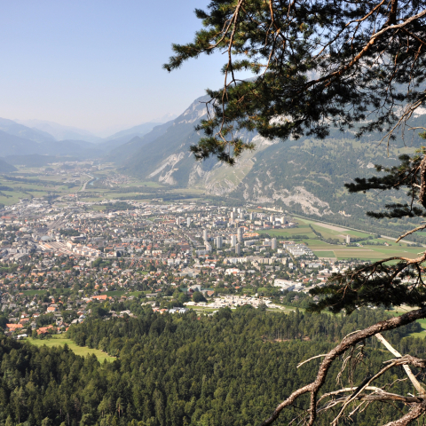 Panorama von Chur