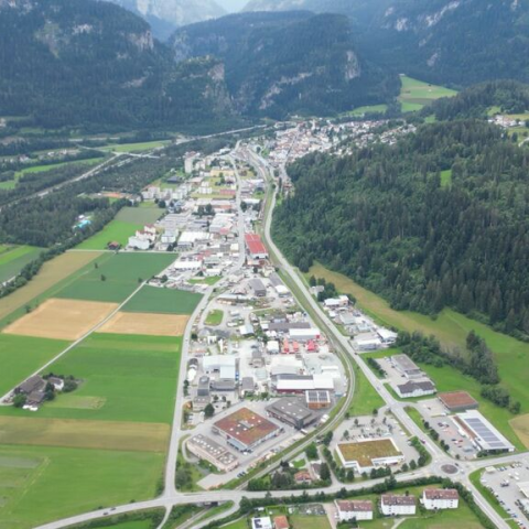 Panorama von der Region Viamala