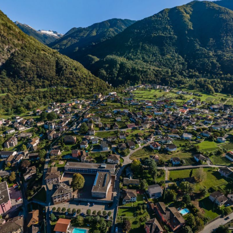 Panorama von Moesa
