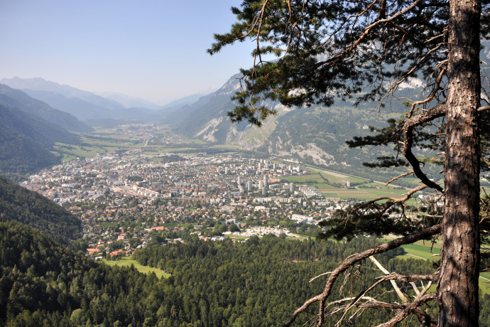 Panorama von Chur