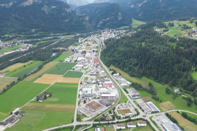 Panorama von der Region Viamala