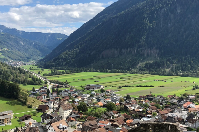 Panorama vom Prättigau 
