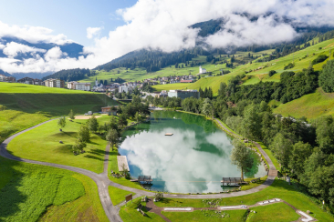 Panorama der Region Albula