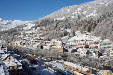 Panorama der Region Surselva