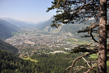 Panorama von Chur